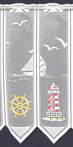 Leuchtturm scheibengardine 1 - leuchtturm,