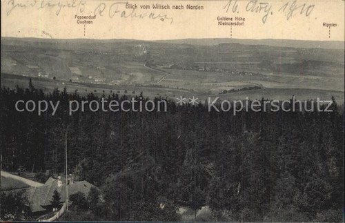 Kreischa panorama blick - panorama, vom