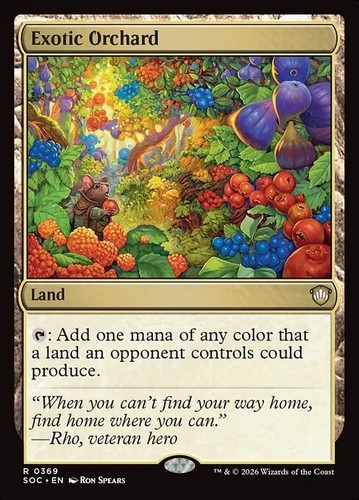 Mtg exotic orchard - 4x,