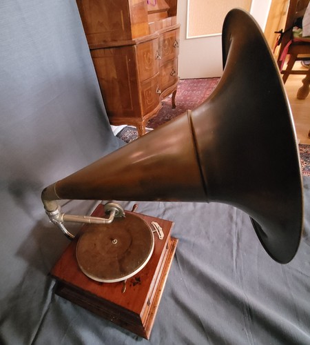 Antikes grammophon - antikes,