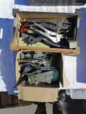 Diverses Sammlung Werkzeug, Gewindebohrer, Schweiß Zange usw. 