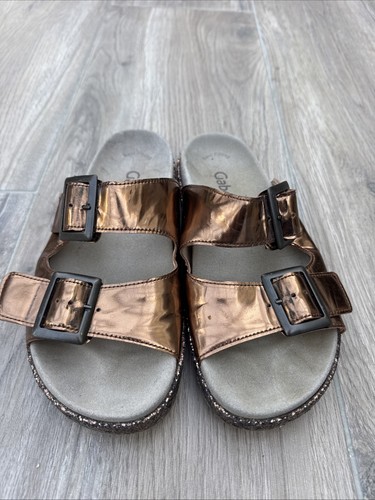 Gabor pantolette gold - pantolette,