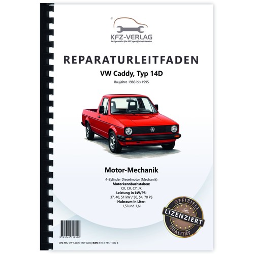 Caddy 14d 4 zyl - 14d, (83-95)