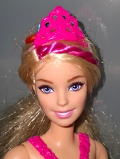 ?MATTEL BARBIE puppe bunte zöpfe prinzessin langes haar?