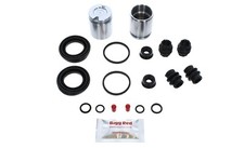 Für Audi A3 8P1/8PA 03-12 Heck Bremssattel Dichtung & Kolben Umbau Reparaturkit