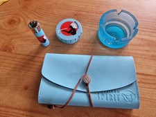 American Spirit Tabaktasche/Etui, Dose, Feuerzeug, & Aschenbecher, 4-teilig