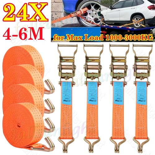 24x spanngurte mit ratsche und - ratsche,