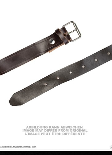 Nva packriemen ddr leder - nva,