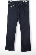 Diesel Damen Ronhary Gerades Bein Jeans Stretch Größe W29 L30