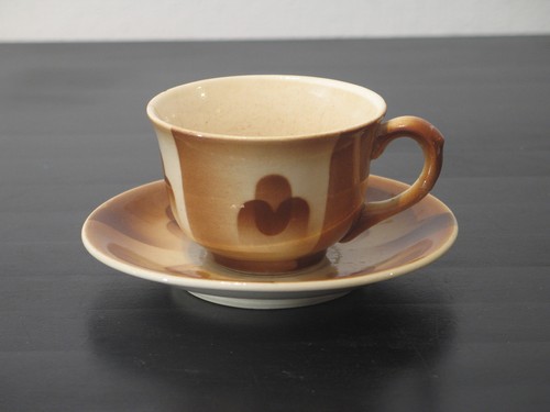 Bunzlauer keramik alt - alt,, tasse