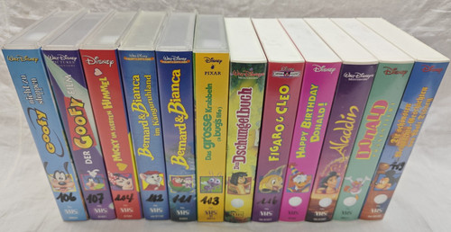 Walt disney vhs kinderfilme - walt, 12