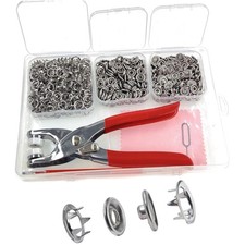 200 Sets Druckknöpfe ohne