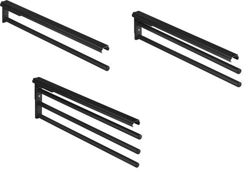 Handtuchhalter schwarz