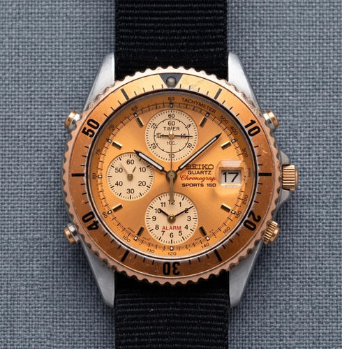 Seiko chronograph 7t42 6a50 - seiko, 7t42-6a50