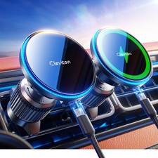 15W AUTO MagSafe WIRELESS CHARGER HANDYHALTERUNG Für iPhone 12-16