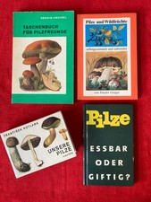 4 x Pilzbuch DDR Taschenbuch für Pilzfreunde Pilze und Wildfrüchte Buch (6)