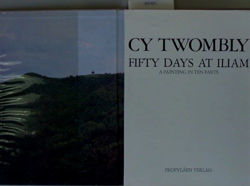 Twombly fifty days at - twombly.,