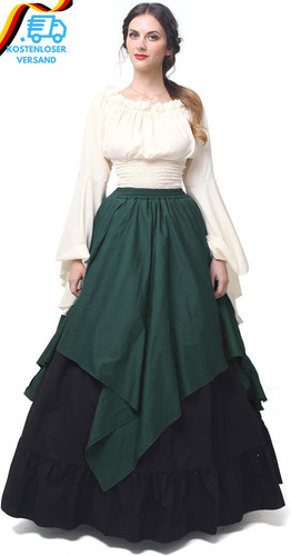 Renaissance kleid damen - kleid,