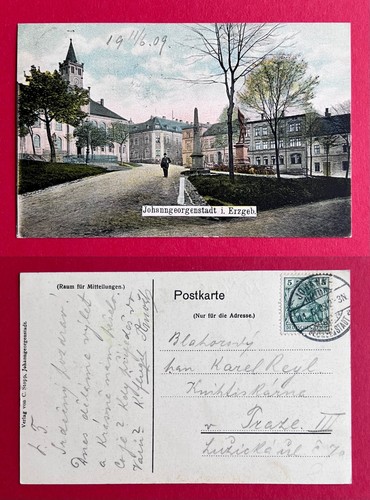 Johanngeorgenstadt 1909 - ak,