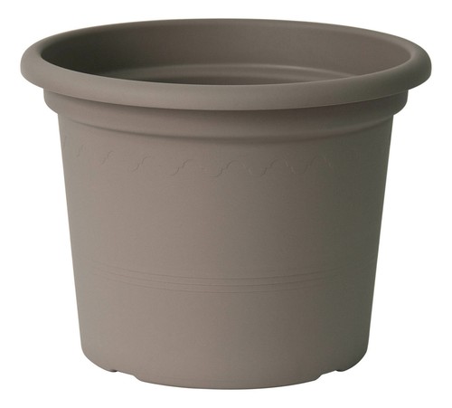 Blumentopf rund in taupe - 60,