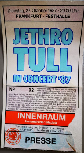 Jethro tull 1987 frankfurt - 1987,