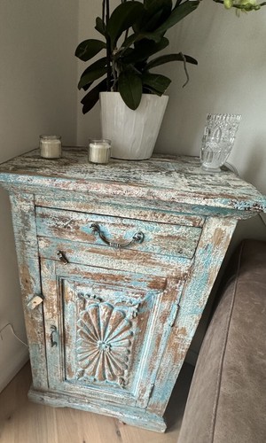 Shabby chic kommode aus holz - chic,