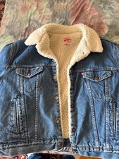 gefütterte Levi's Jeansjacke