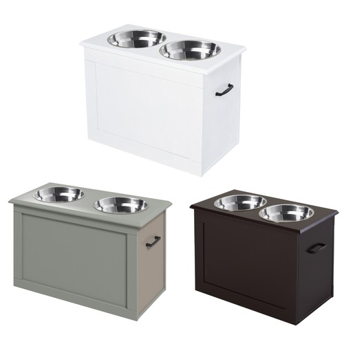 Pawhut hunde fressnapf mit - pawhut,