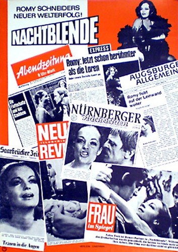 Romy schneider nachtblende - schneider, in