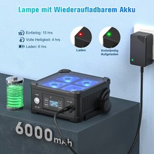 60W Akku LED Par RGBWA UV