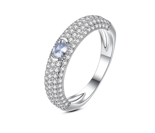 Damen solitär ring - solitär,
