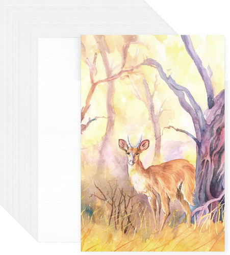 Aquarellpapier set blatt - 50,