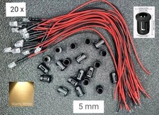 Spur N,z,H0 20x 5 mm Led