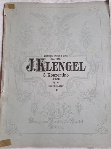 Noten cello klengel - cello,,