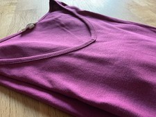 ?  Deerberg Tunika in Weinrot /  T-Shirt- Bio Baumwolle