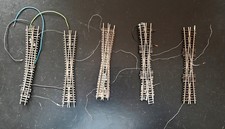 Konvolut gebrauchte PECO Spur N  Code 55 Bogenweiche / Kreuzung / DKW / EKW