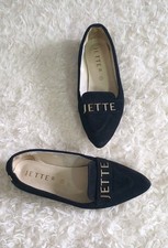 JETTE Ballerinas schwarz gold