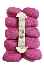 250g Rowan Finest Sh 074 Happy Pink Lot 67 Wolle Kaschmir Alpaka