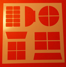 Create a Smile Fenster Schablone/ Stencil