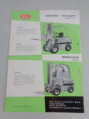 Prospektblatt broschüre bks - prospektblatt,