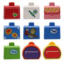 Playmobil 123 Koffer Taschen Koffer Gepäck Flughafen Reisebusse Boot Flugzeug