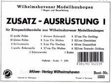 Wilhelmshavener Modellbaubogen