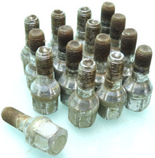 16x CITROEN / RADBOLZEN RADSCHRAUBEN / SW19 / M12x1,25 / KEGEL / 26mm (M359)