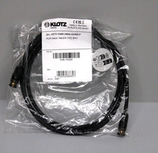 KLOTZ Hochflexibles UHD BNC HD-SDI-Kabel Mittlere 2M VH8L1N0020 schwarz NEU