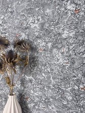 NEWROOM Vliestapete Grau