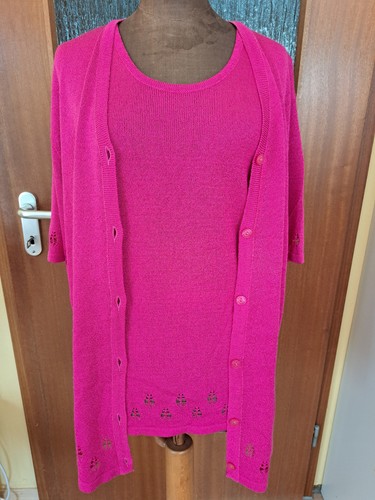 Menke twinset strick jacke - menke, +
