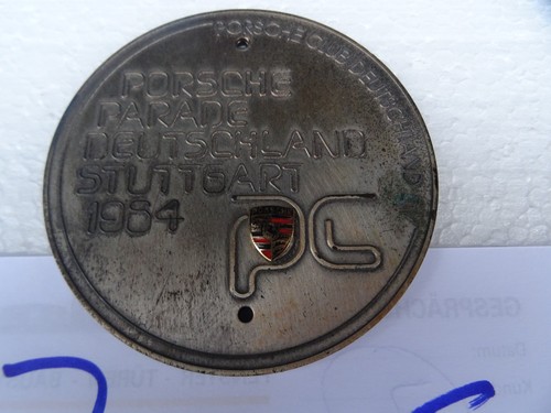 Plakette pcd porsche parade - plakette,