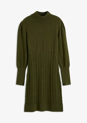 Neu strickkleid mit - neu, zopfmuster