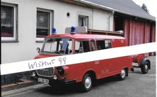 Feuerwehr-Foto Oldtimer DDR VEB LKW IFA Kleintransporter B 1000 KLF