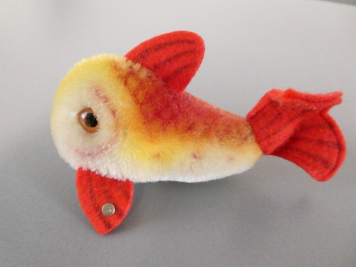 Steiff flossy fisch 12cm - fisch, 12cm,mit